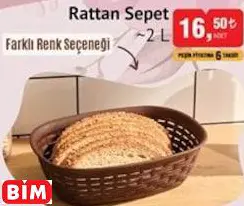 ~2 L RATTAN SEPET